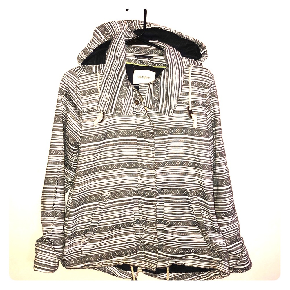 Printed tribal jacket